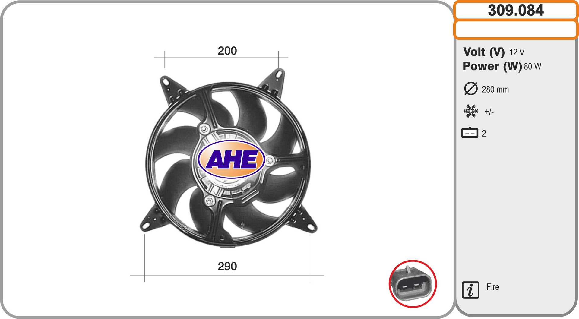 AHE 309.084 Ventola,...