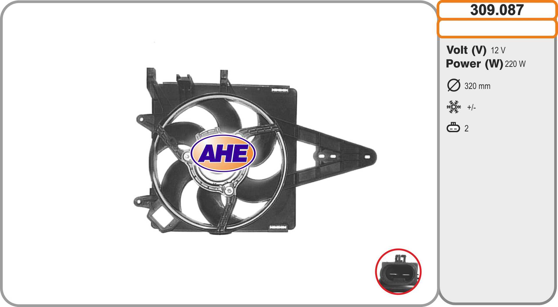 AHE 309.087 Ventola,...