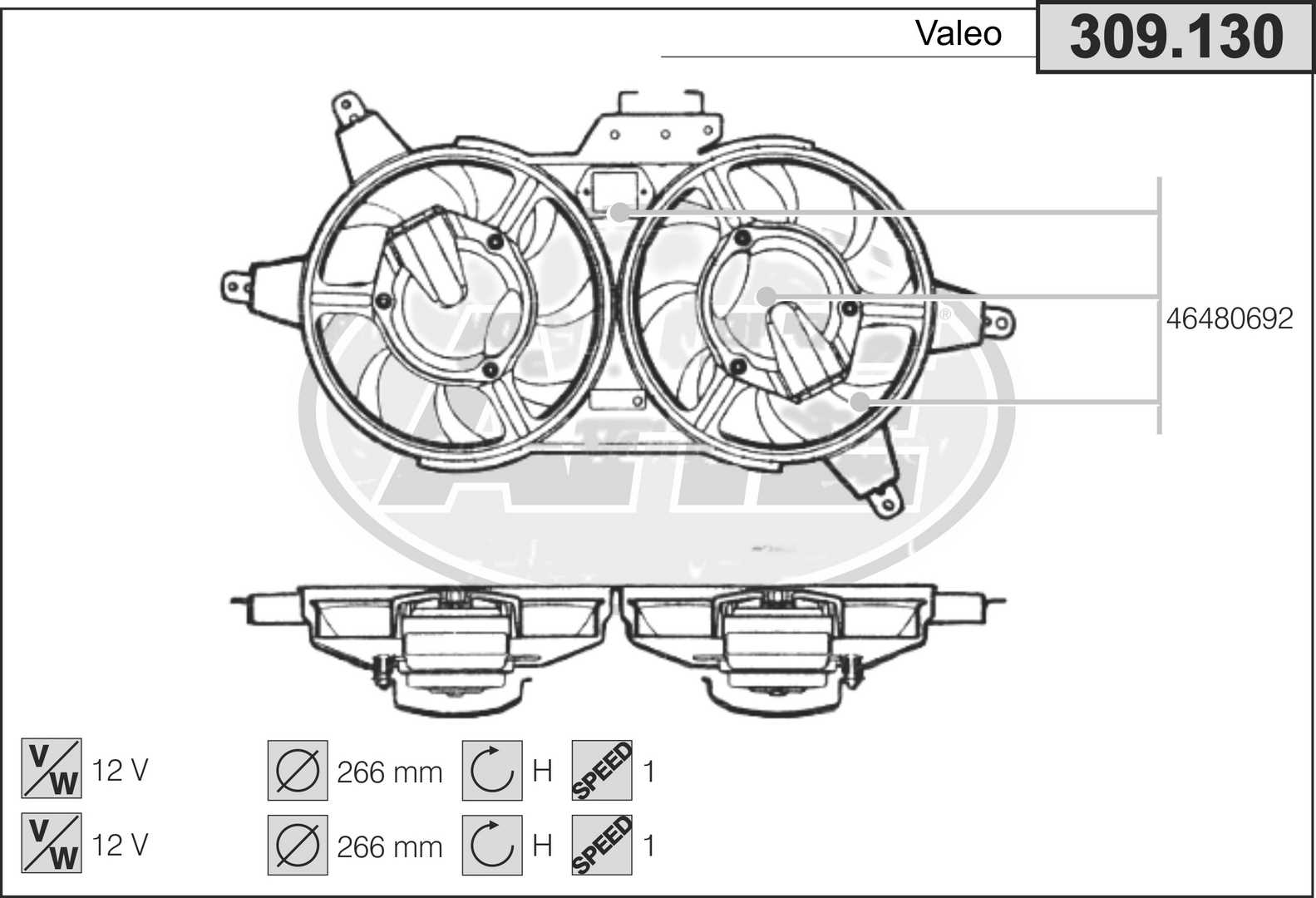 AHE 309.130 Ventola,...