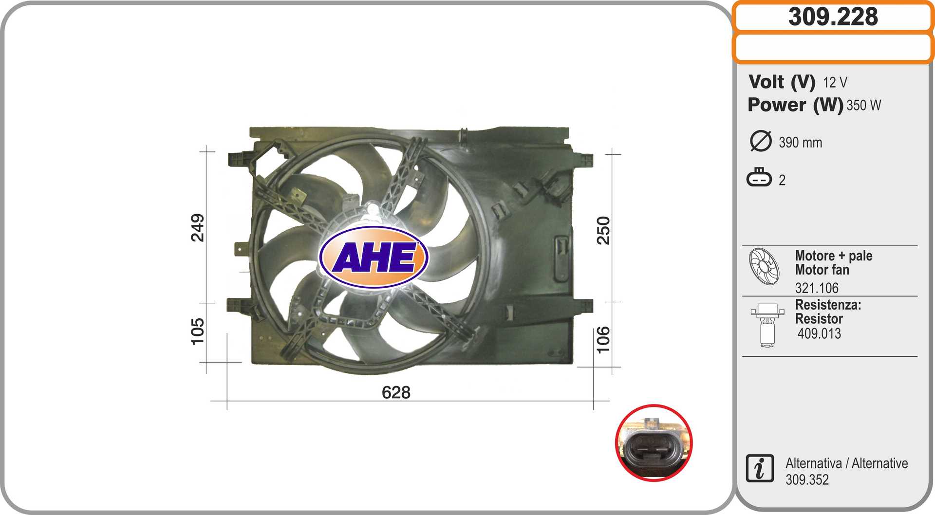 AHE 309.228 Ventola,...