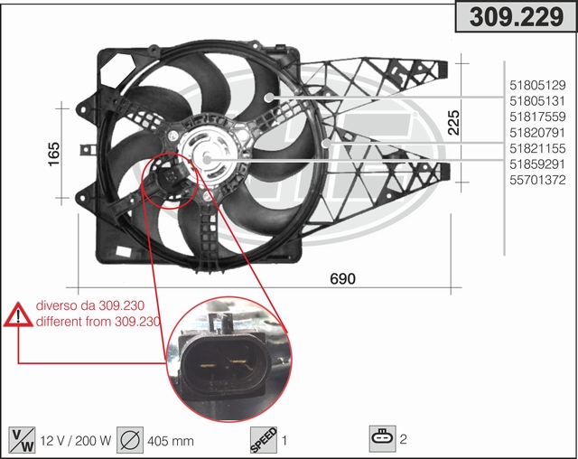 AHE 309.229 Ventola,...