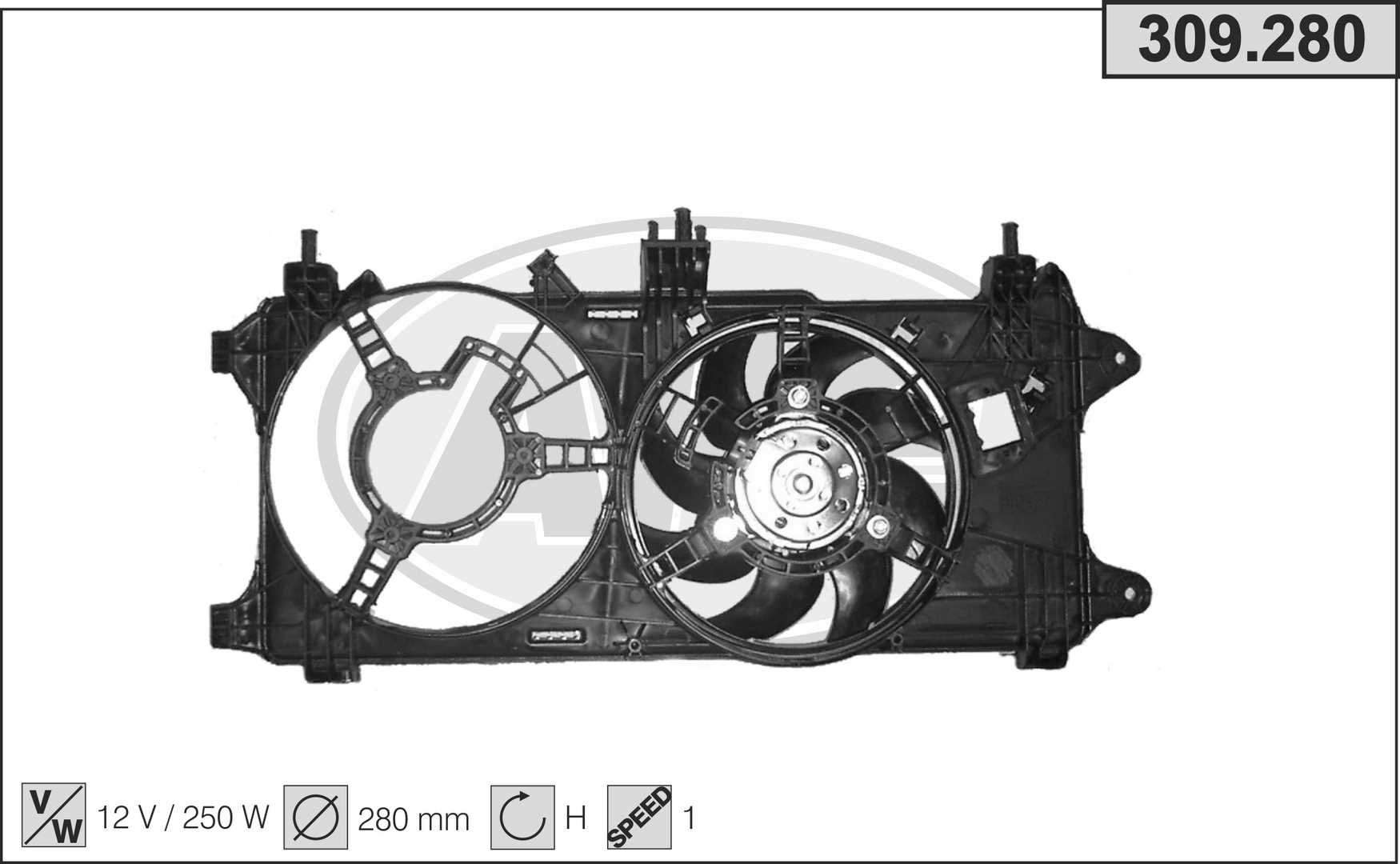 AHE 309.280 Ventola,...