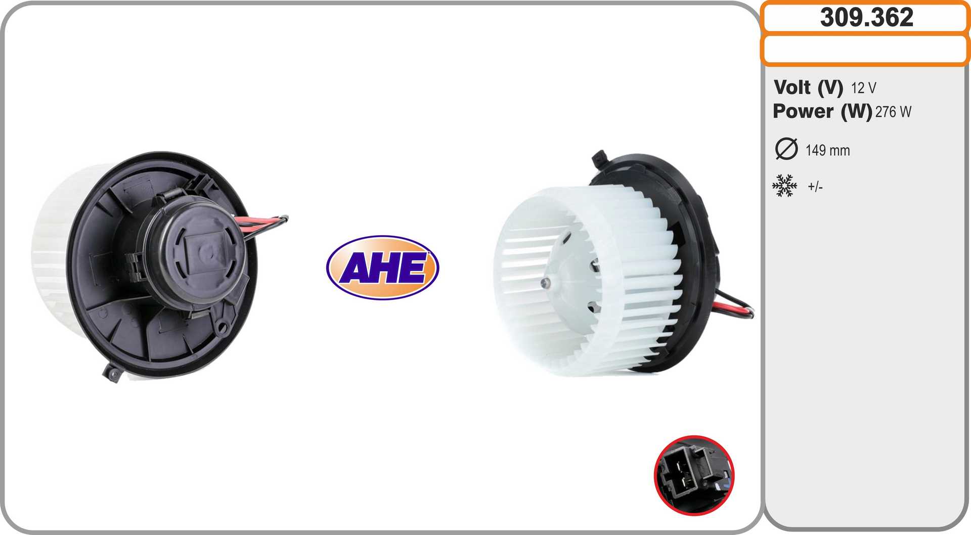 AHE 309.362 Ventilatore...