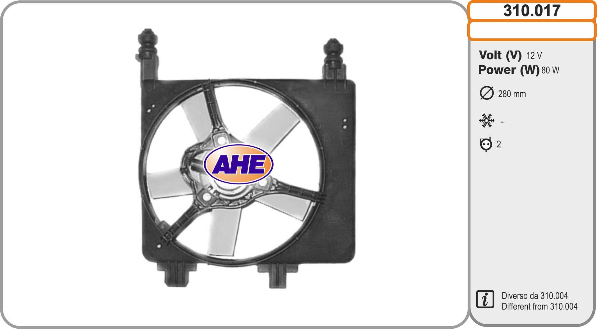 AHE 310.017 Ventola,...