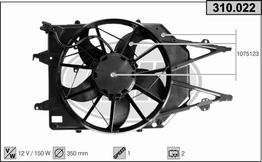 AHE 310.022 Ventola,...