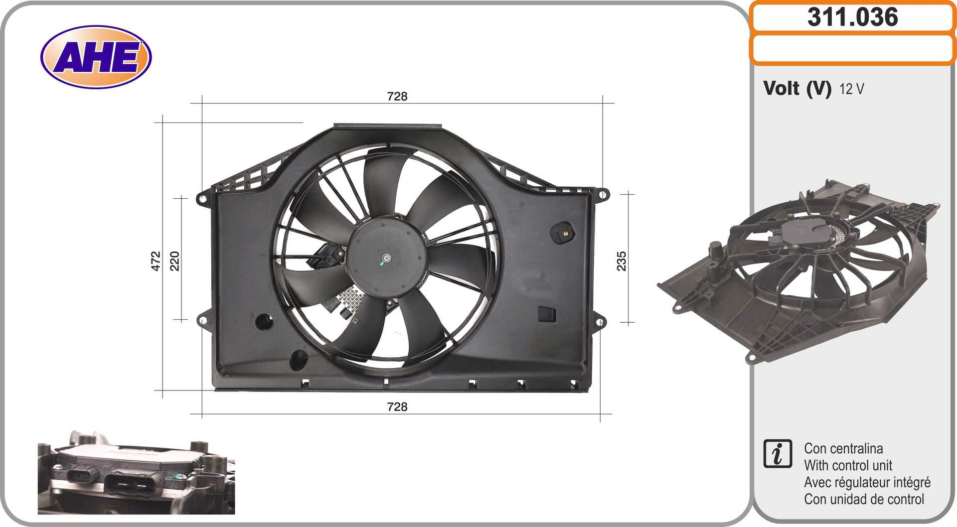 AHE 311.036 Ventola,...