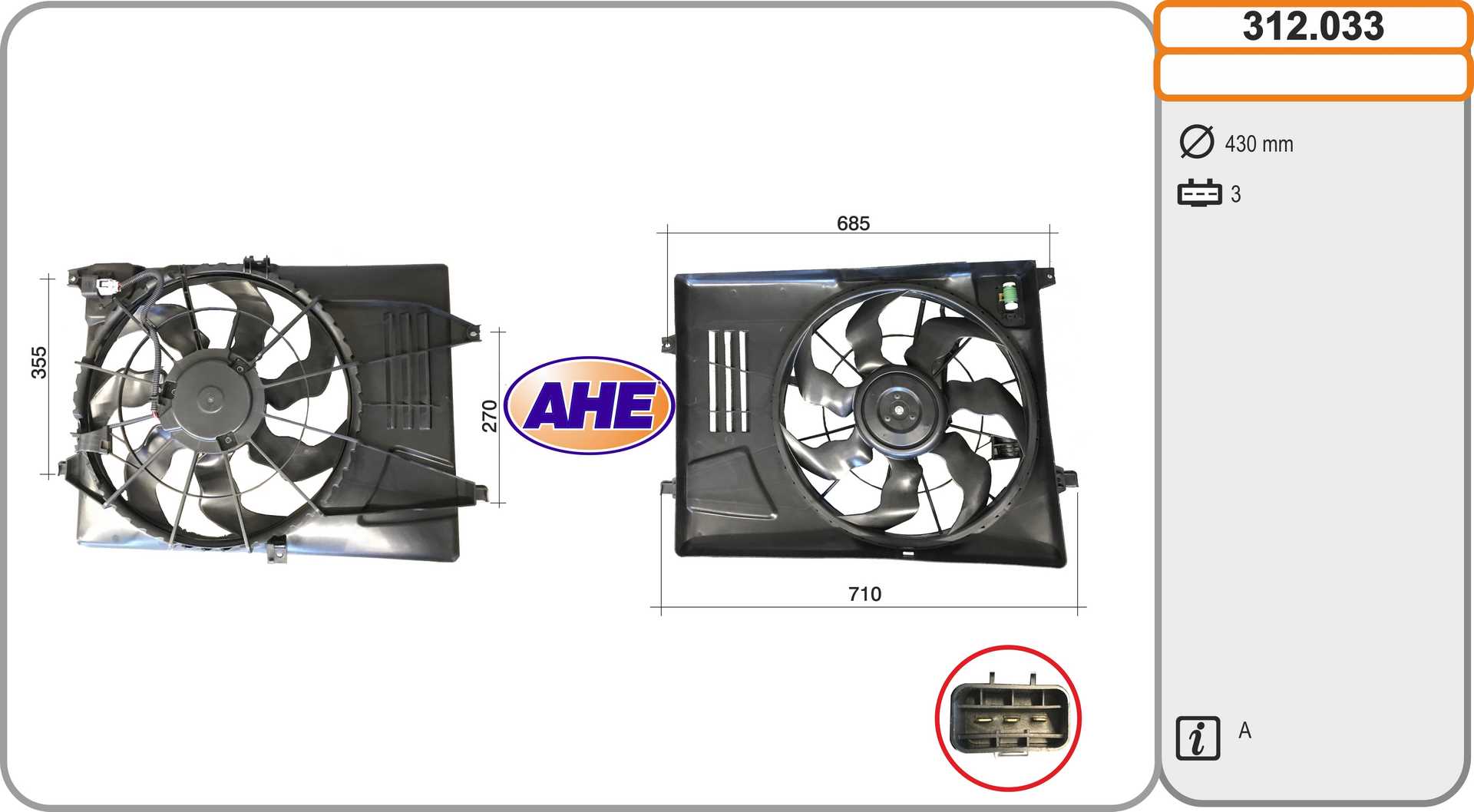 AHE 312.033 Ventola,...