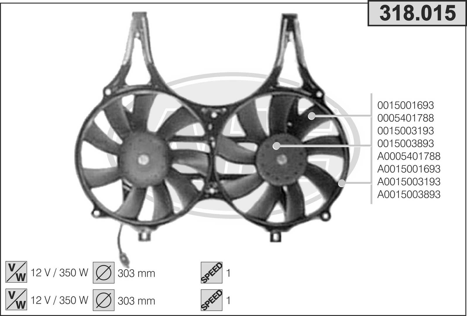 AHE 318.015 Ventola,...