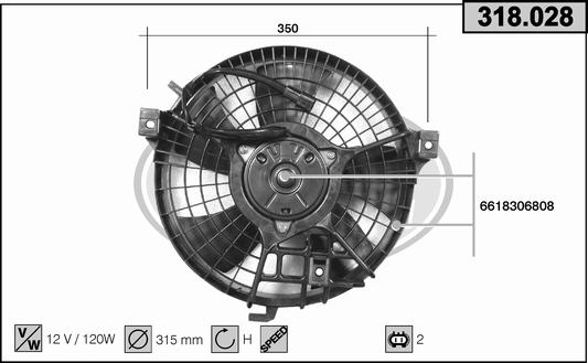 AHE 318.028 Ventola,...