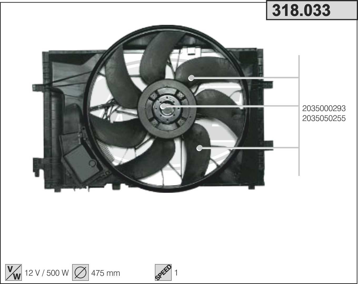 AHE 318.033 Ventola,...