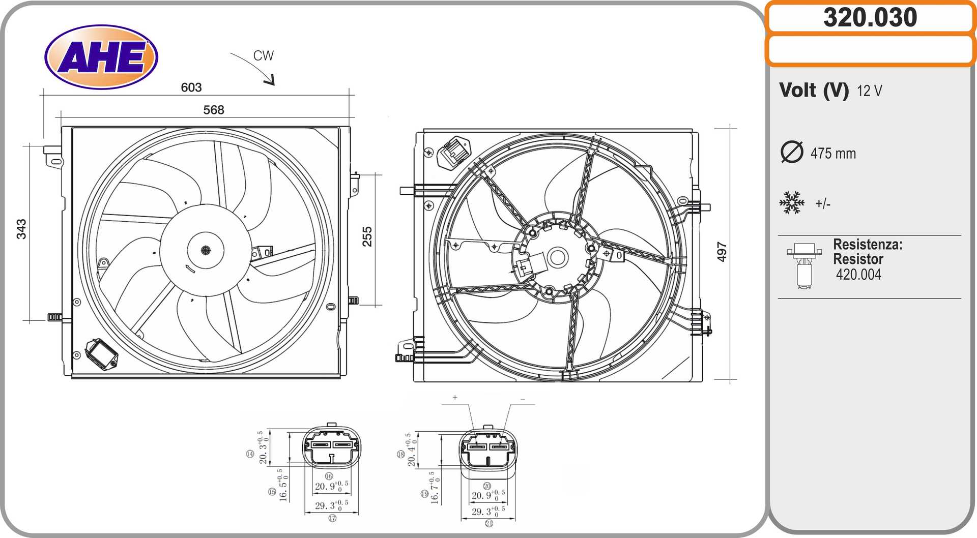 AHE 320.030 Ventola,...