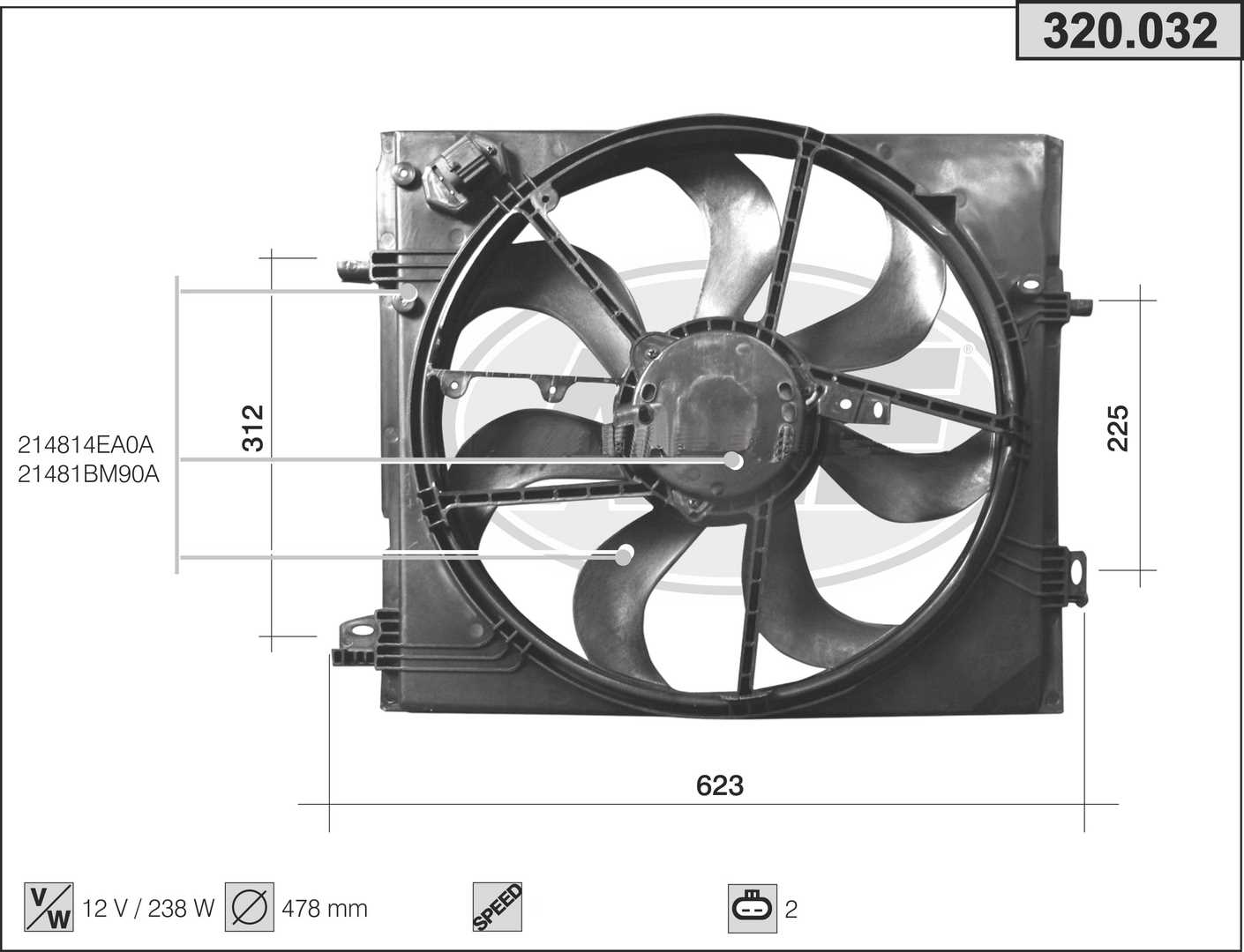 AHE 320.032 Ventola,...