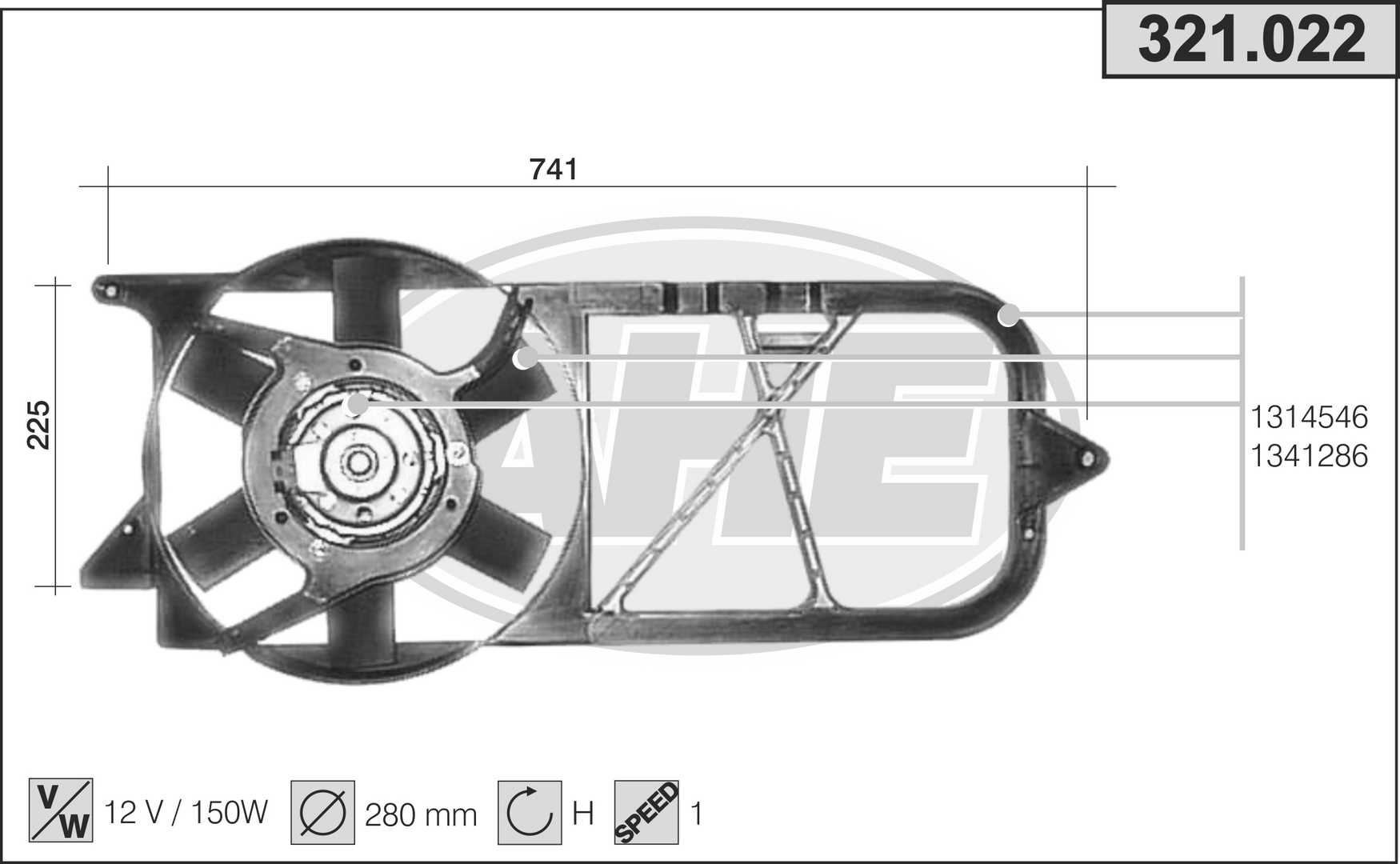 AHE 321.022 Ventola,...