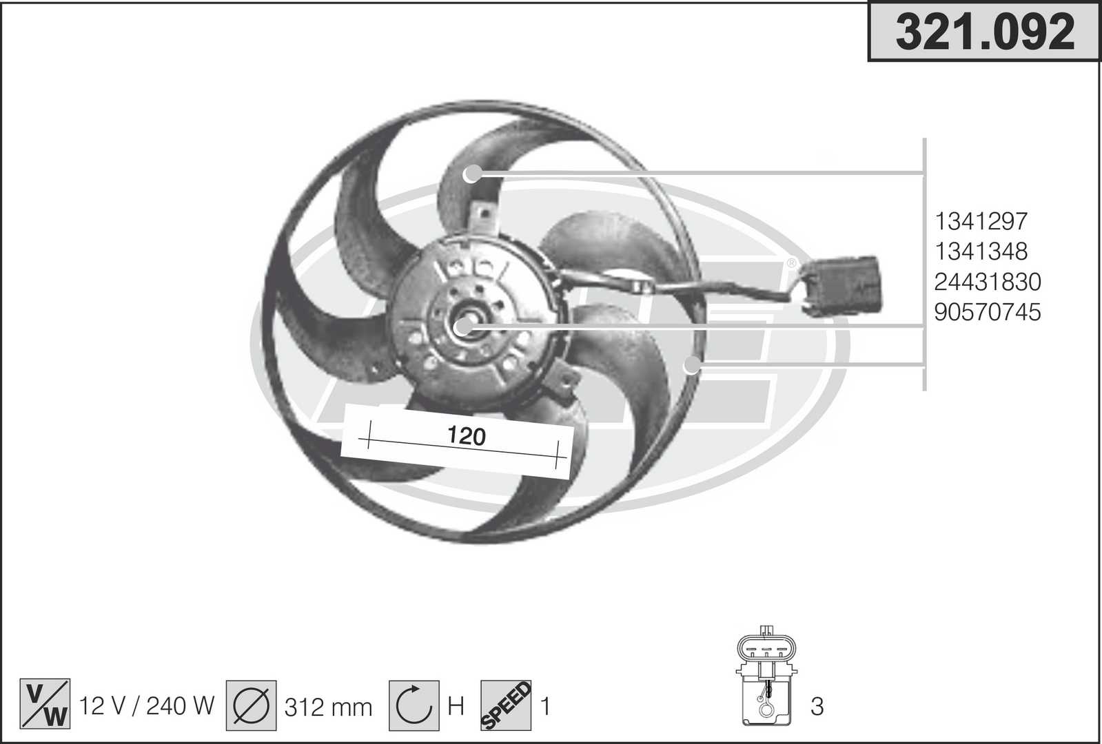 AHE 321.092 Ventola,...