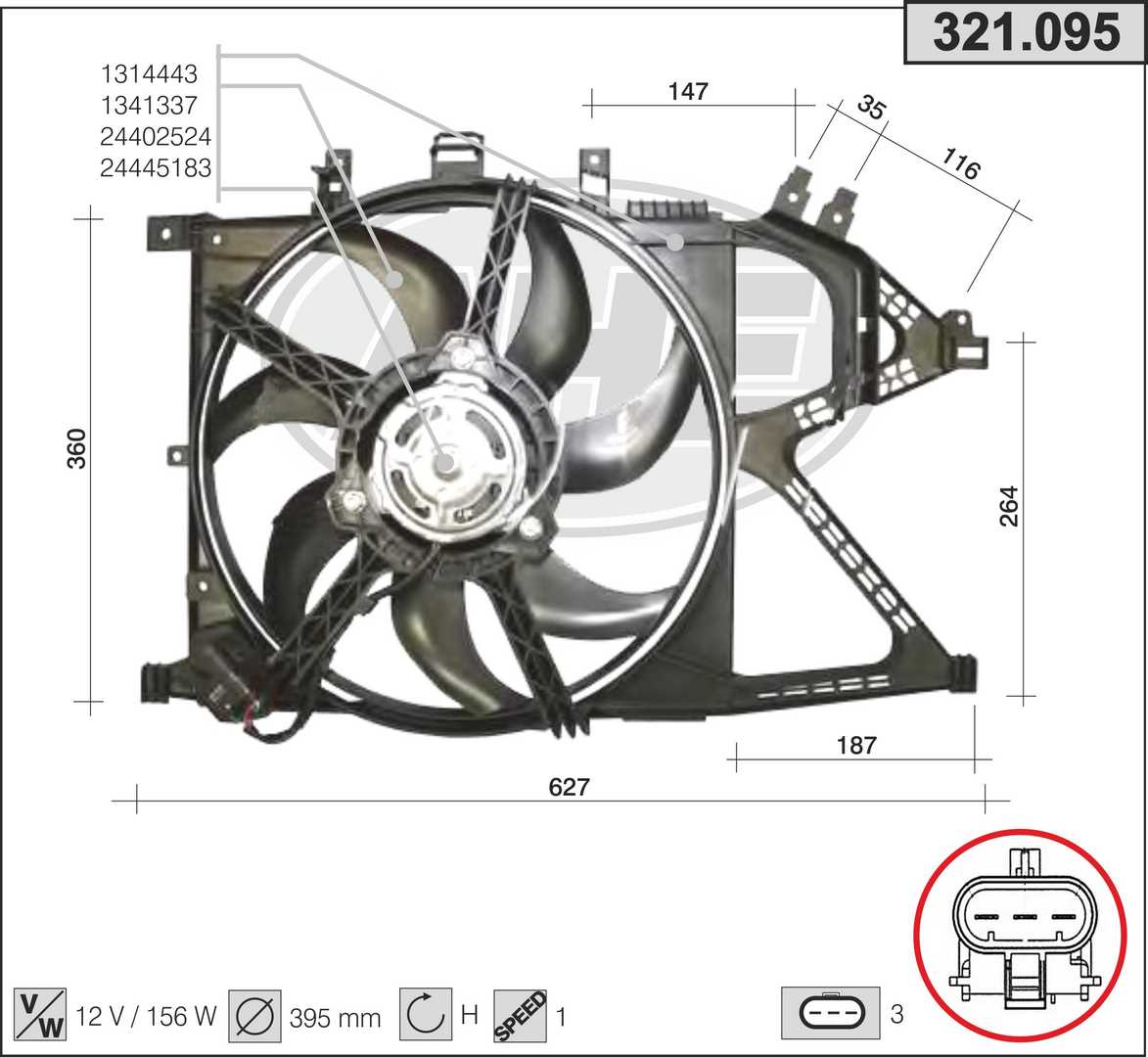 AHE 321.095 Ventola,...