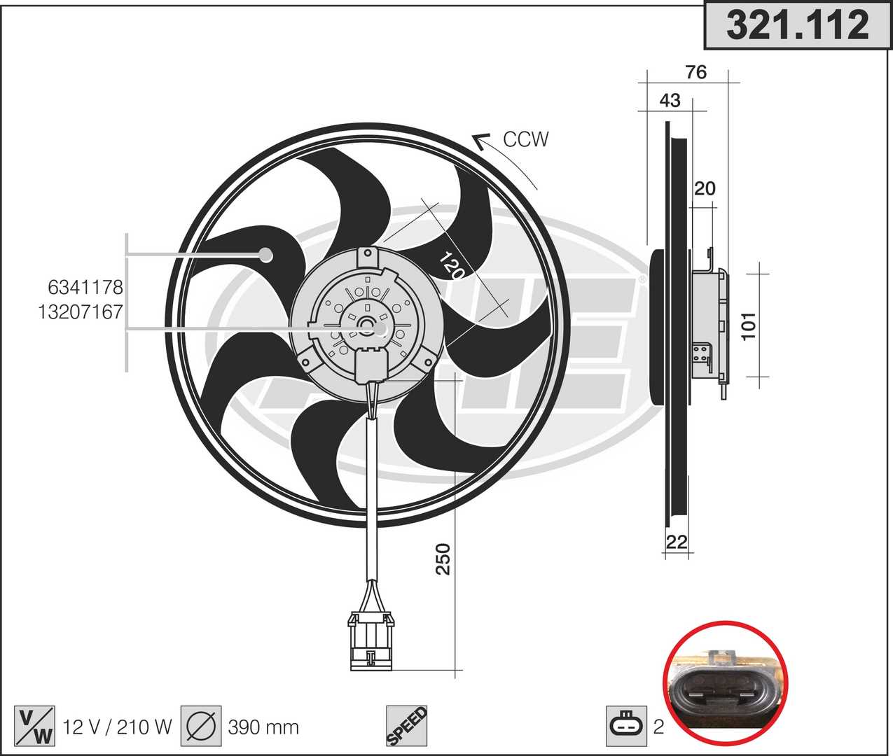 AHE 321.112 Ventola,...