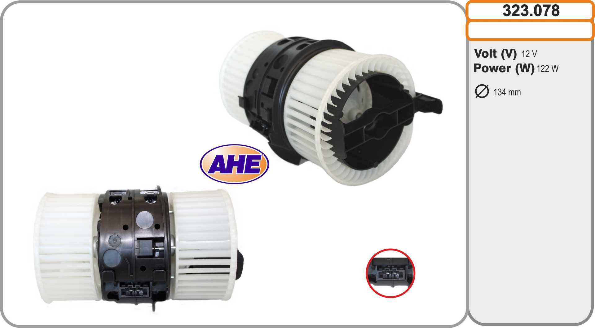AHE 323.078 Ventilatore...