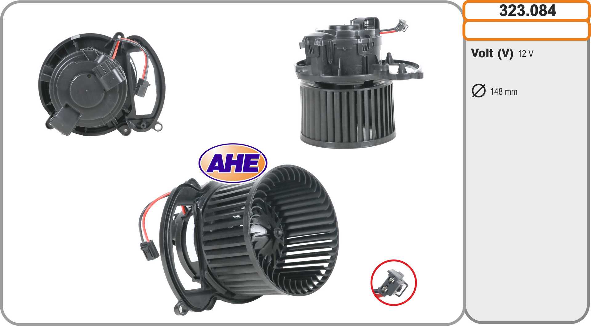 AHE 323.084 Ventilatore...