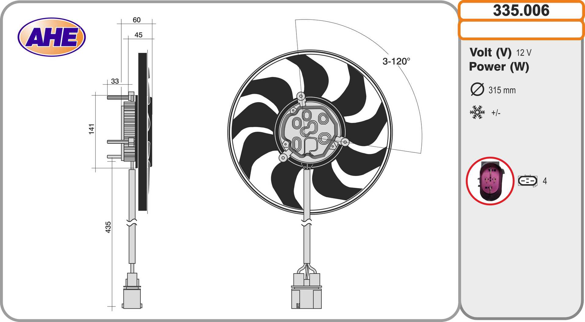 AHE 335.006 Ventola,...