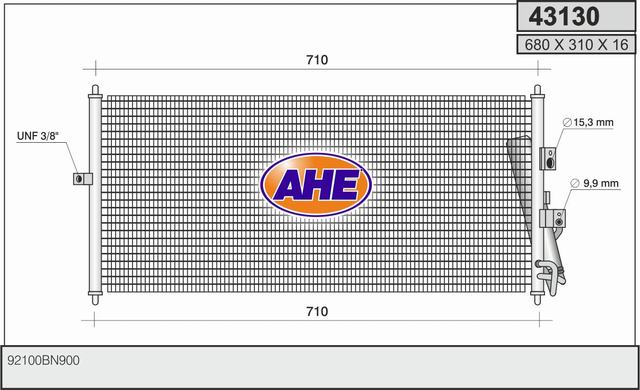AHE 43130 Condensatore,...