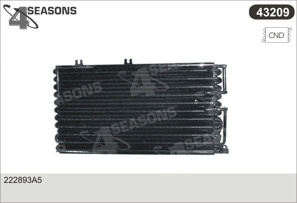 AHE 43209 Condensatore,...