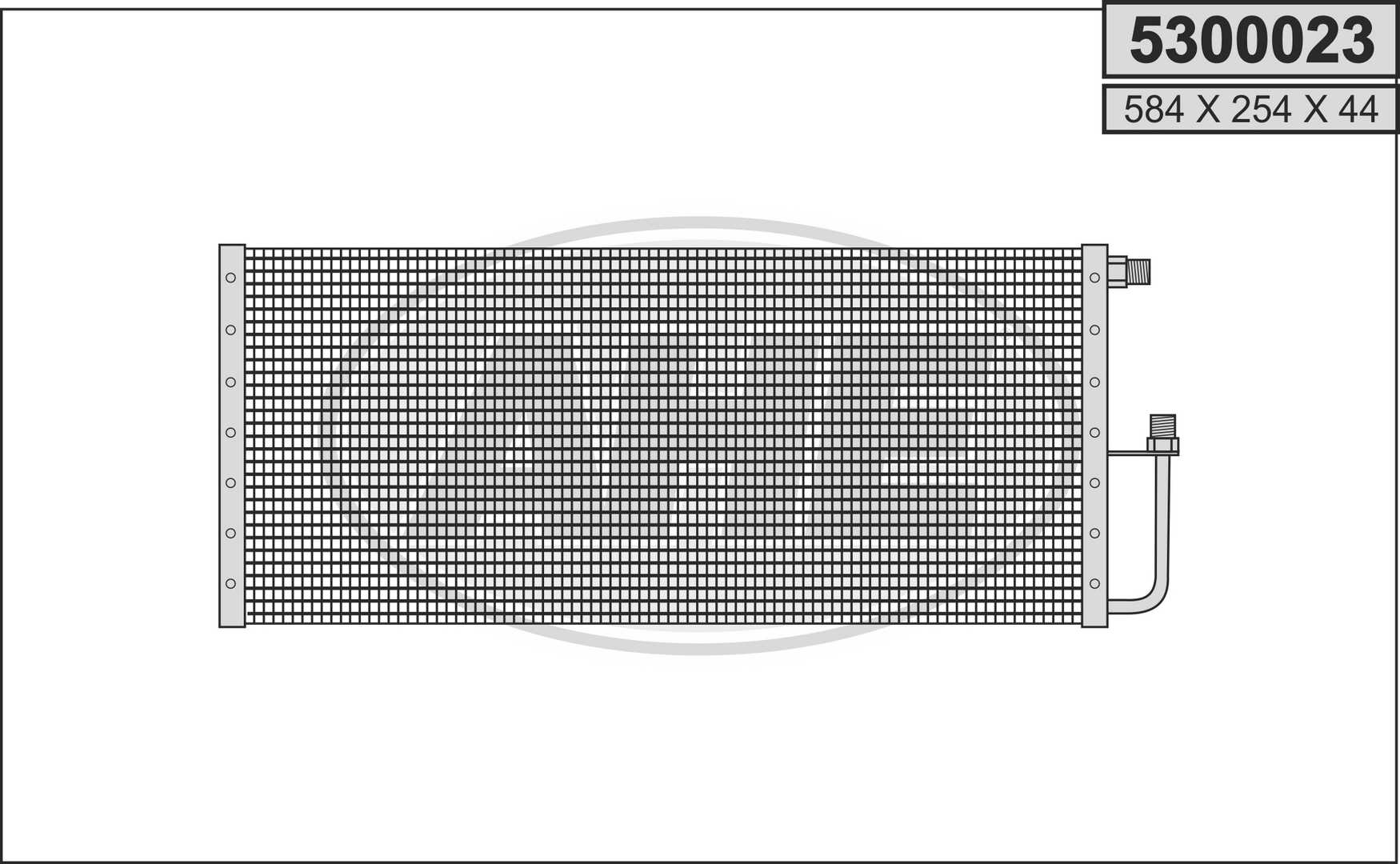 AHE 5300023 Condensatore,...