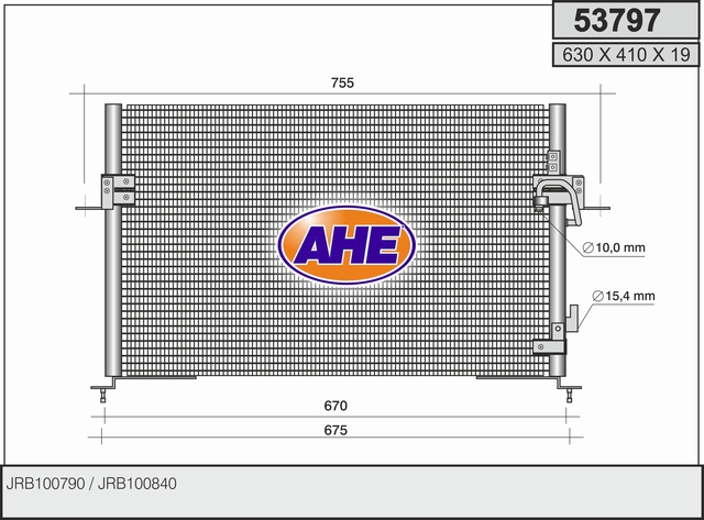 AHE 53797 Condensatore,...