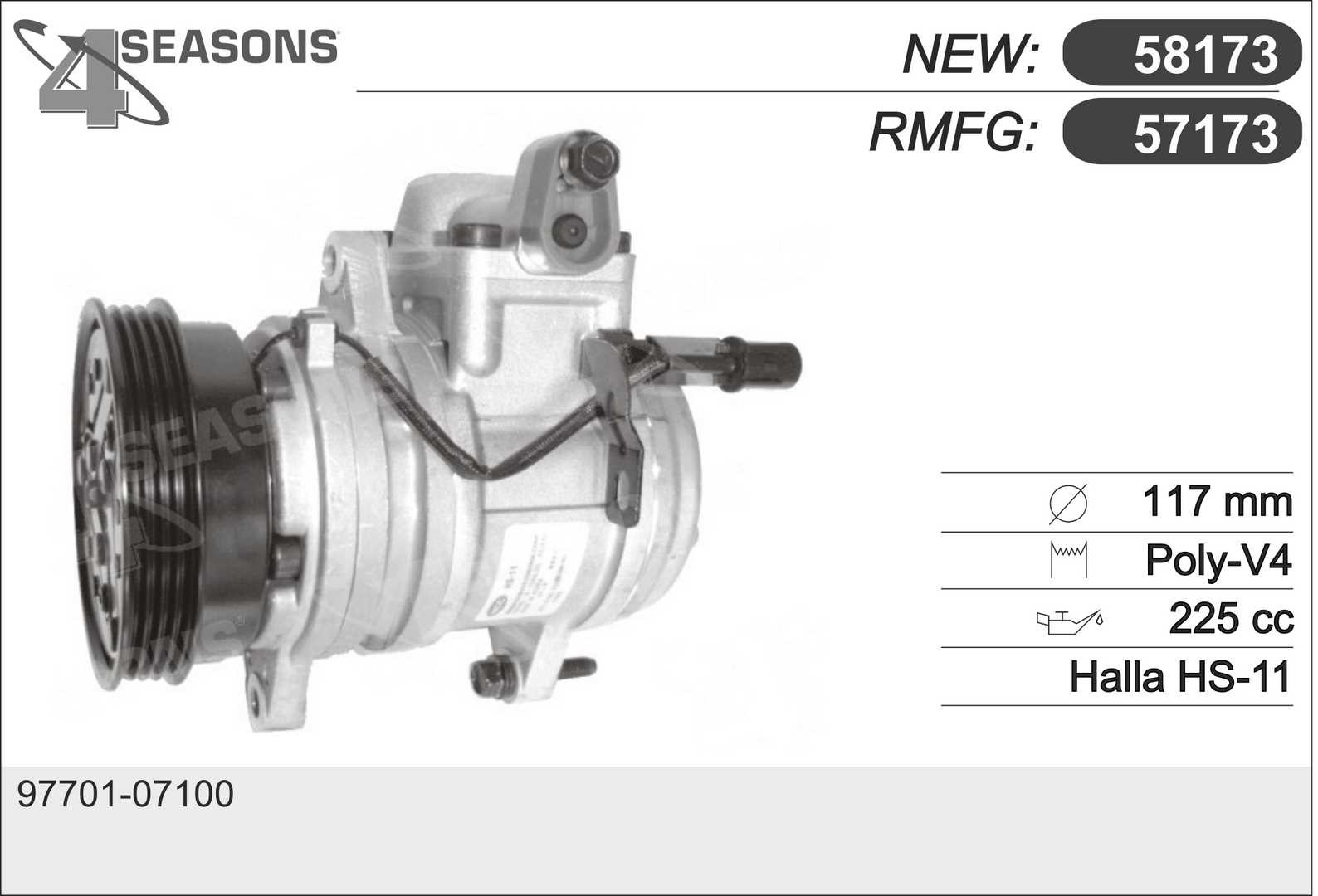 AHE 57173 Compressore,...