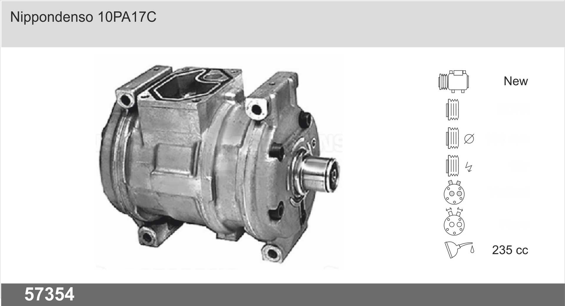 AHE 57354 Compressore,...