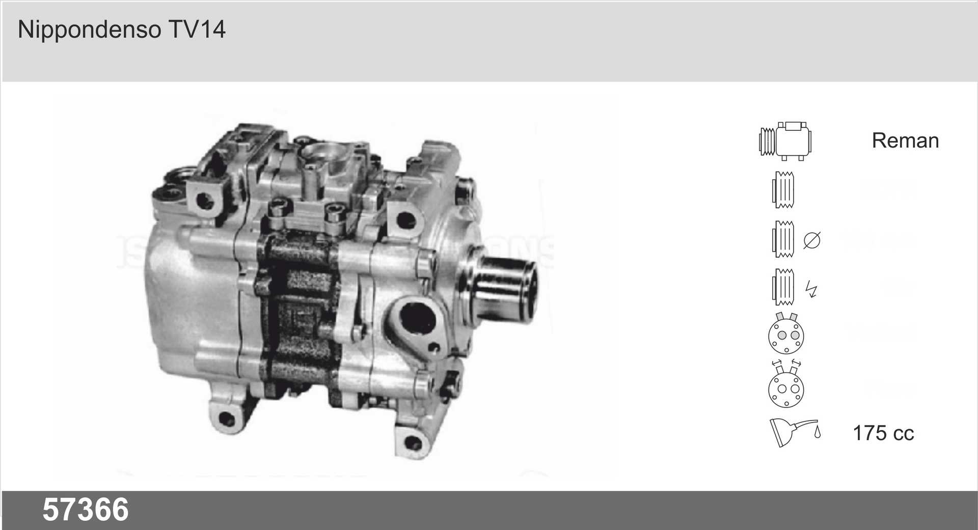 AHE 57366 Compressore,...