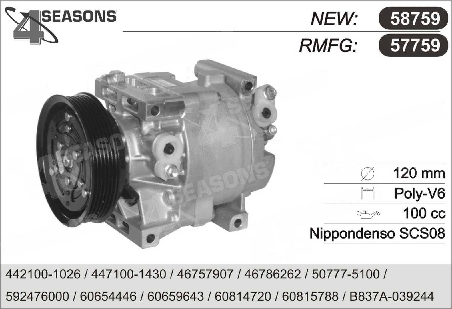 AHE 57759 Compressore,...