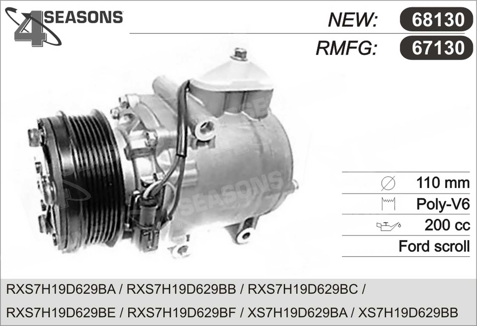 AHE 67130 Compressore,...