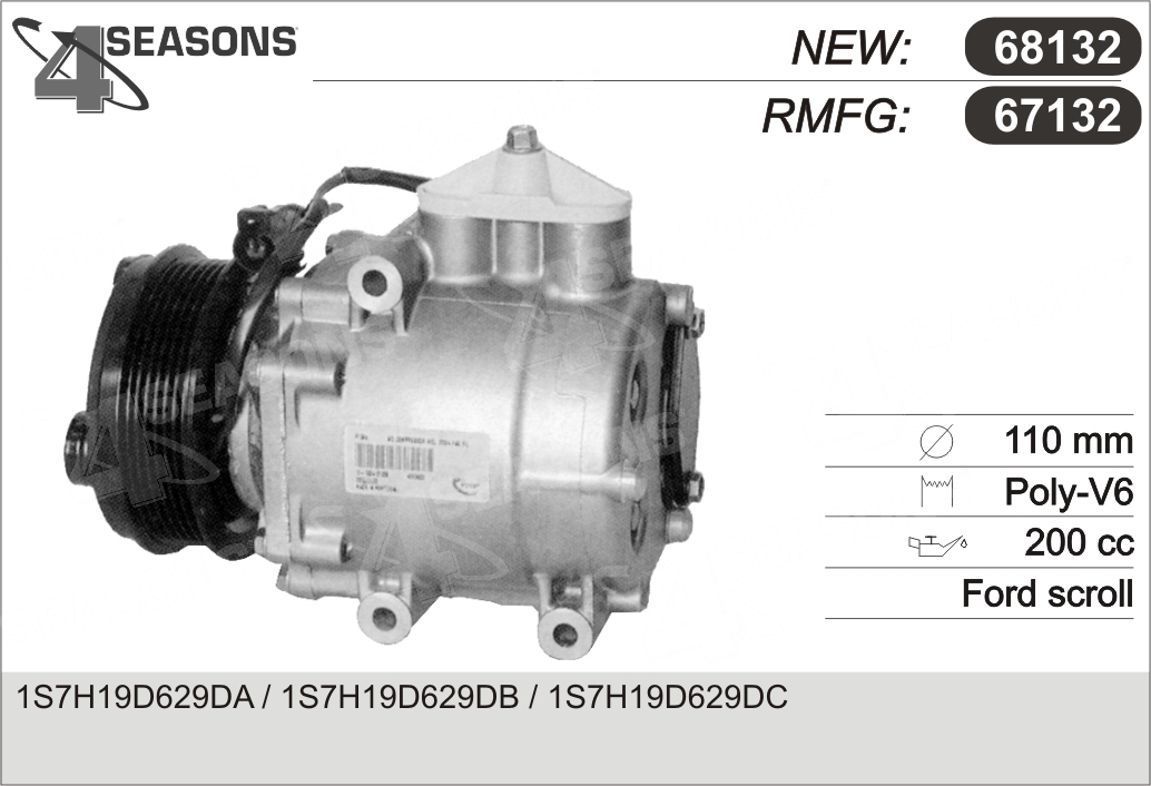 AHE 67132 Compressore,...