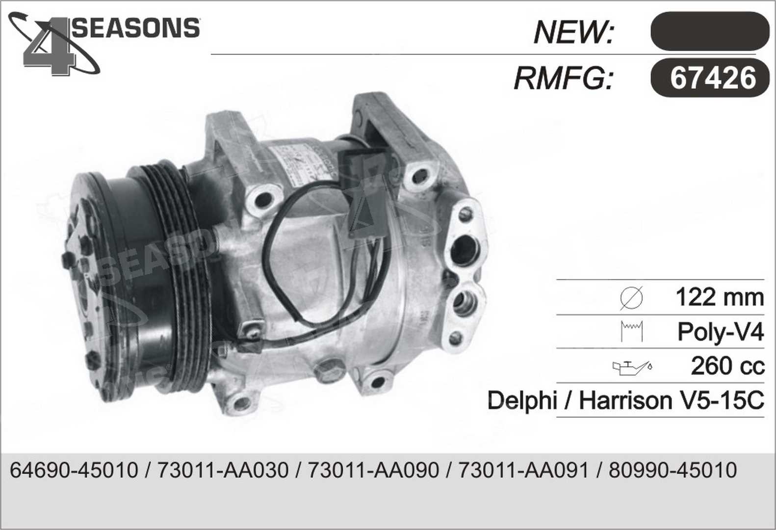 AHE 67426 Compressore,...