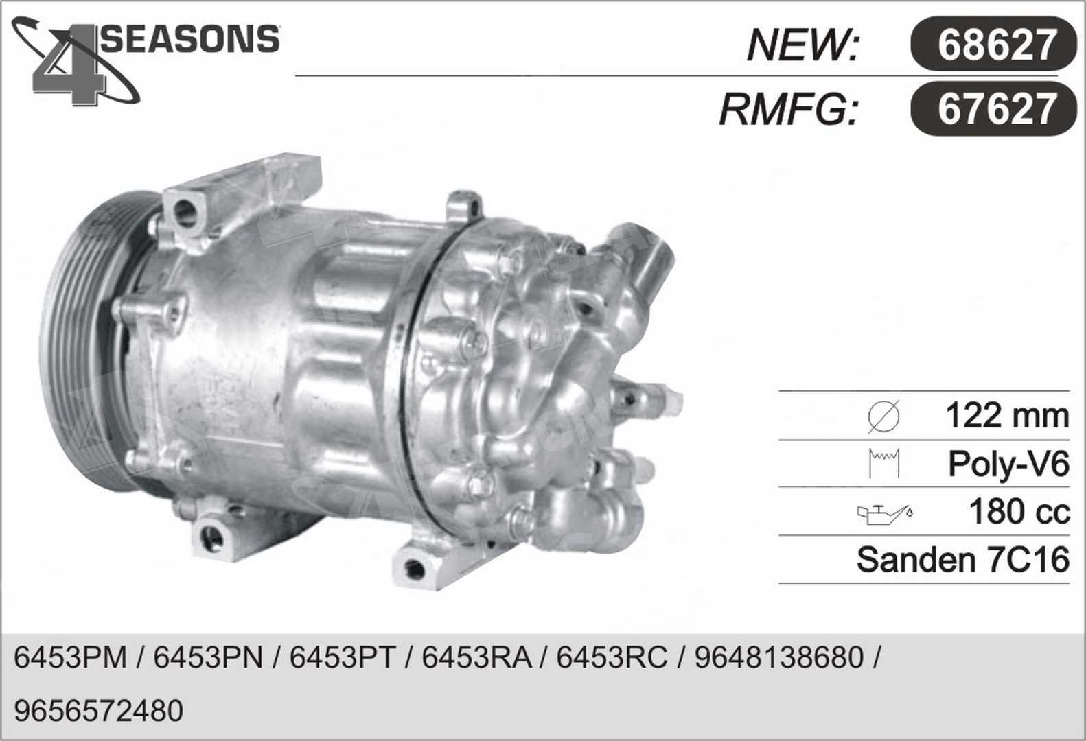 AHE 67627 Compressore,...