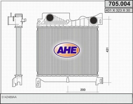AHE 705.004 Intercooler