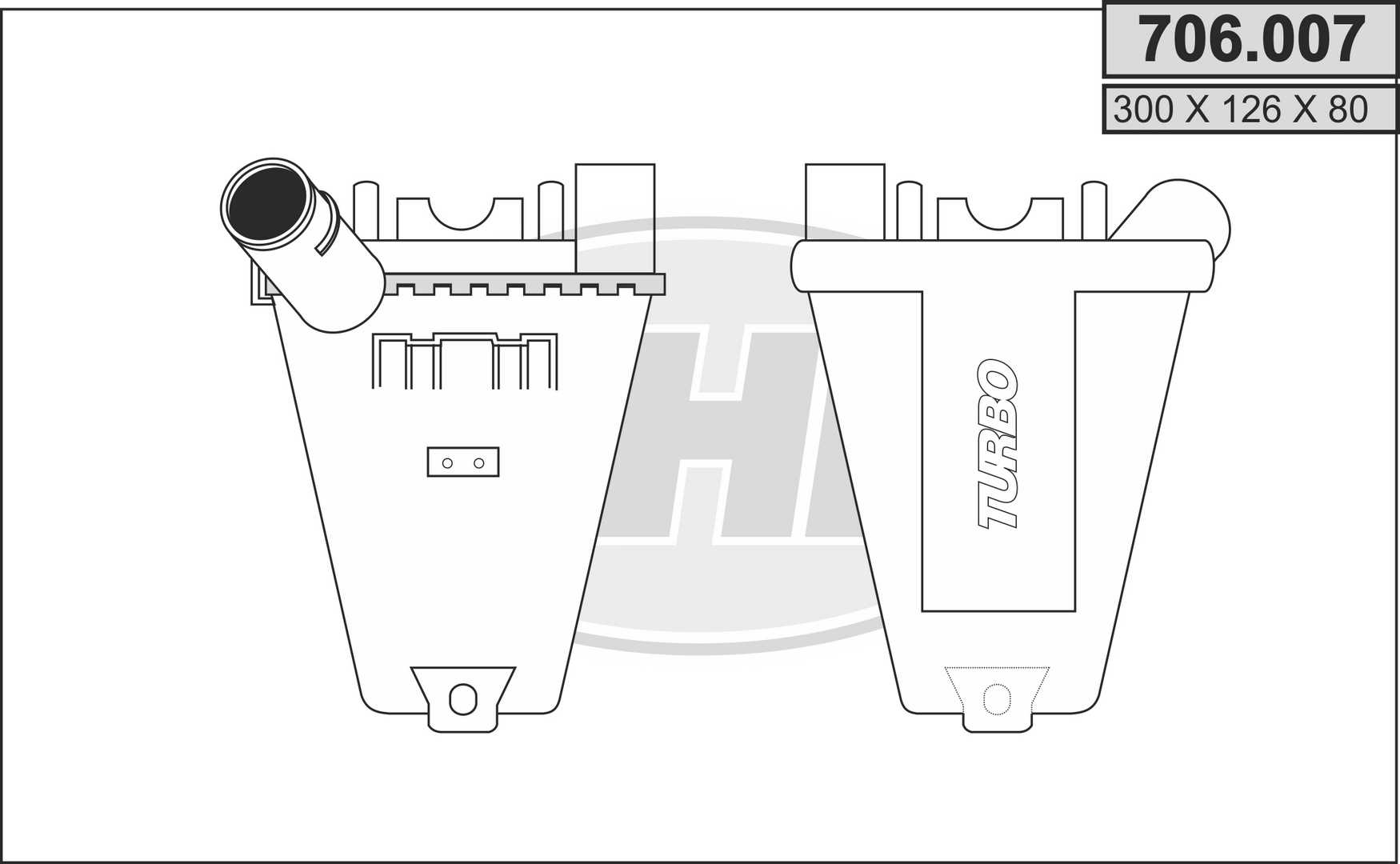 AHE 706.007 Intercooler