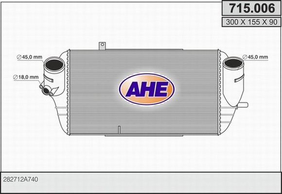 AHE 715.006 Intercooler