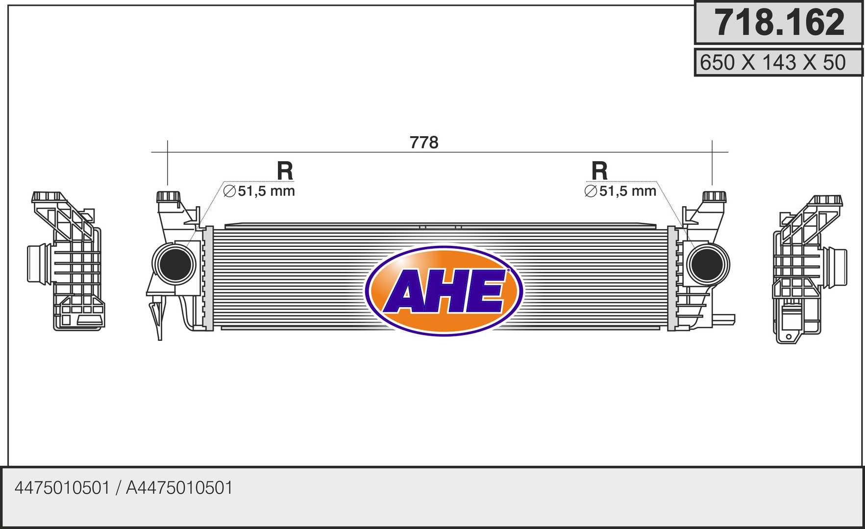 AHE 718.162 Intercooler