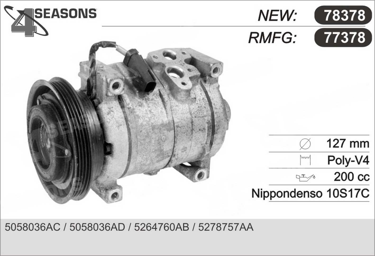 AHE 77378 Compressore,...