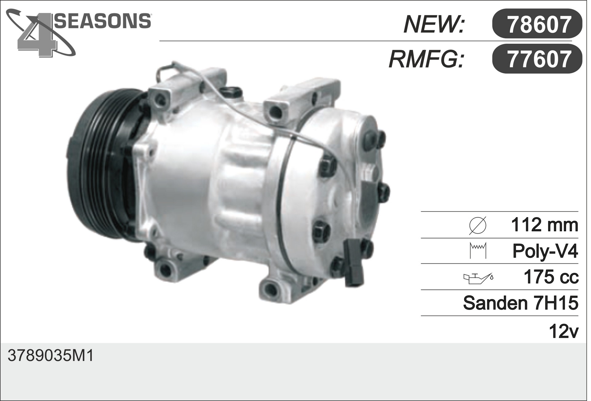 AHE 77607 Compressore,...