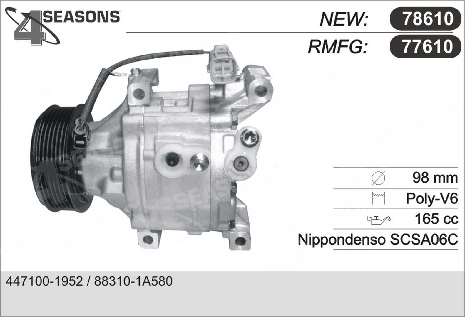 AHE 77610 Compressore,...