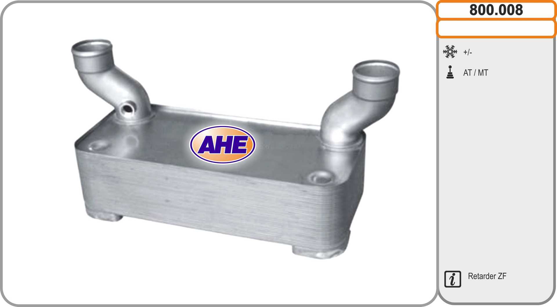 AHE 800.008 Radiatore olio,...