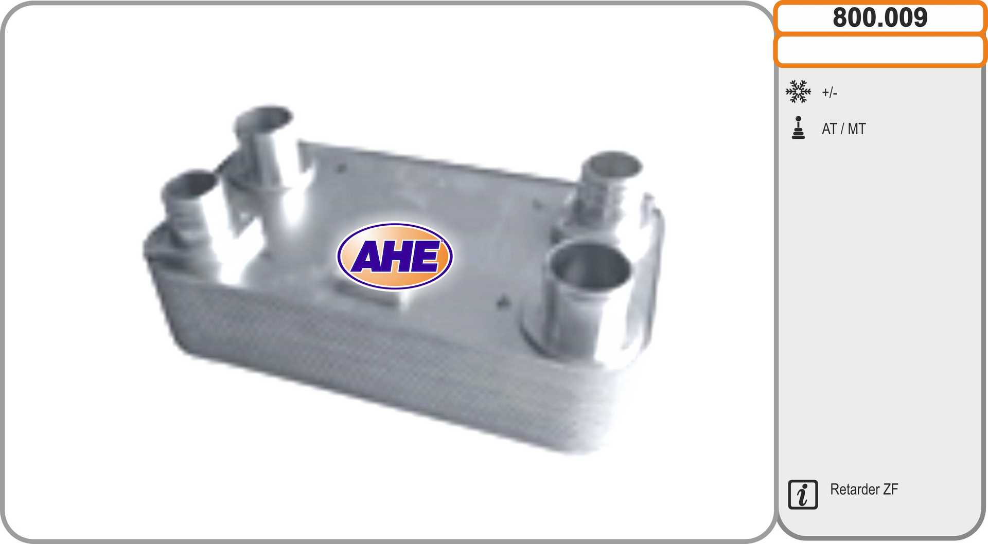 AHE 800.009 Radiatore olio,...
