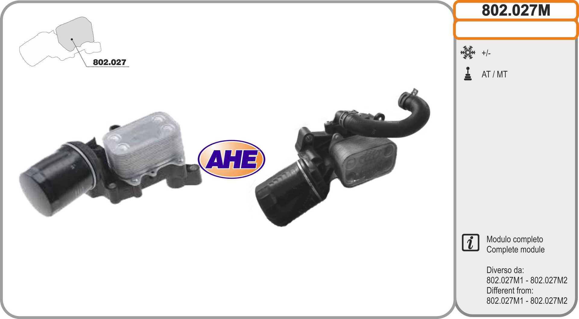 AHE 802.027M Radiatore...