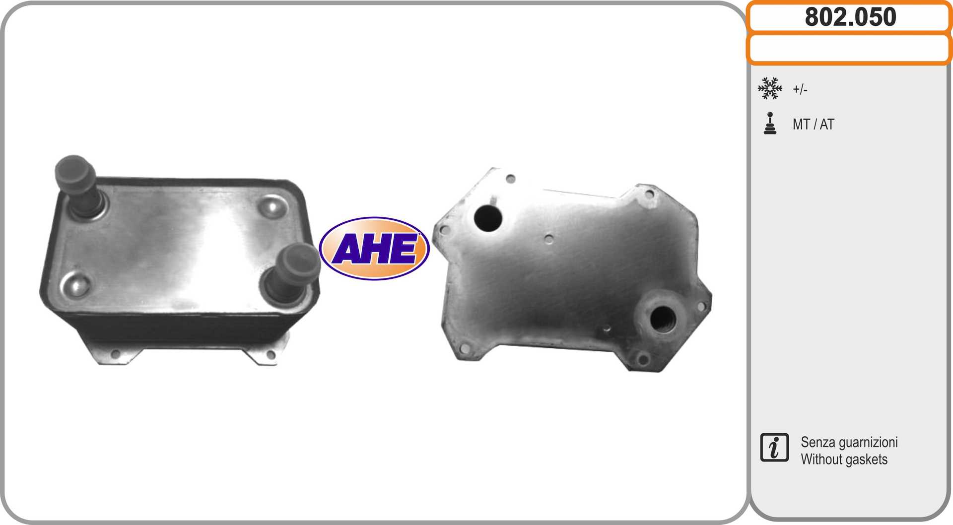 AHE 802.050 Radiatore olio,...