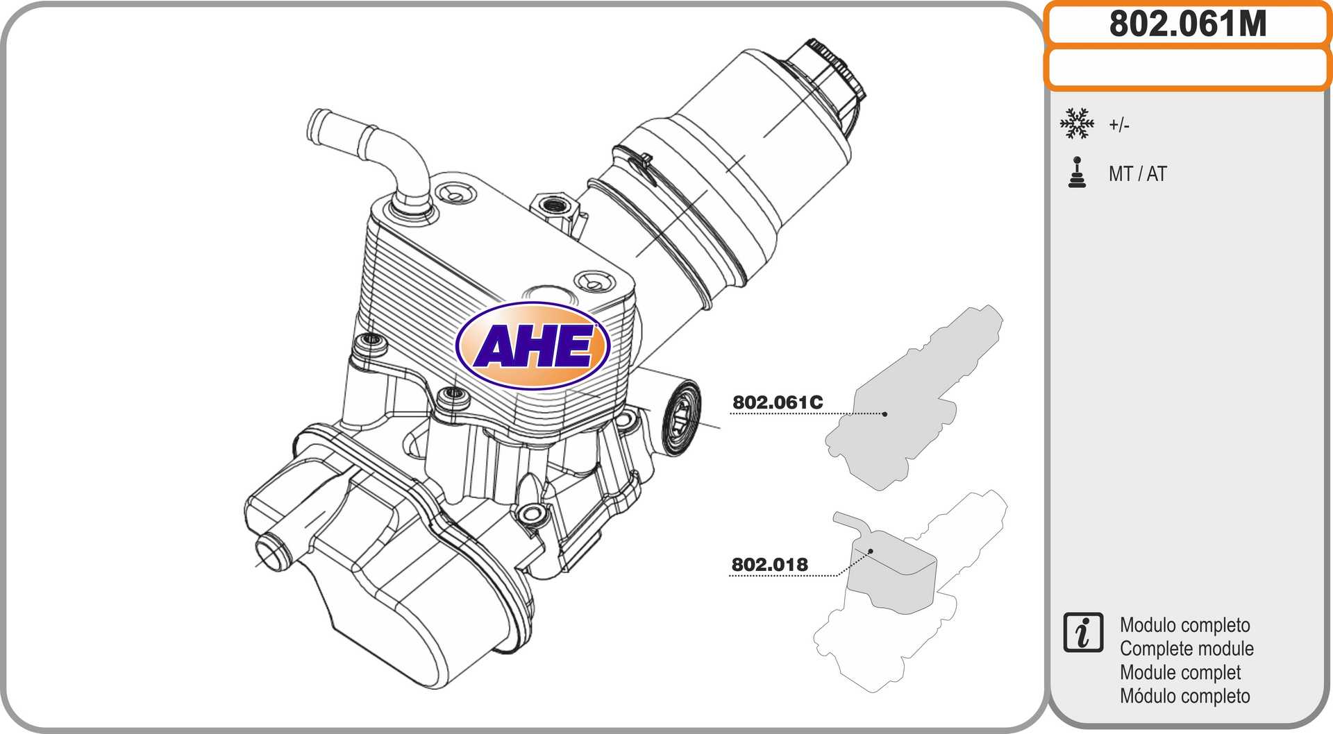 AHE 802.061M Radiatore...