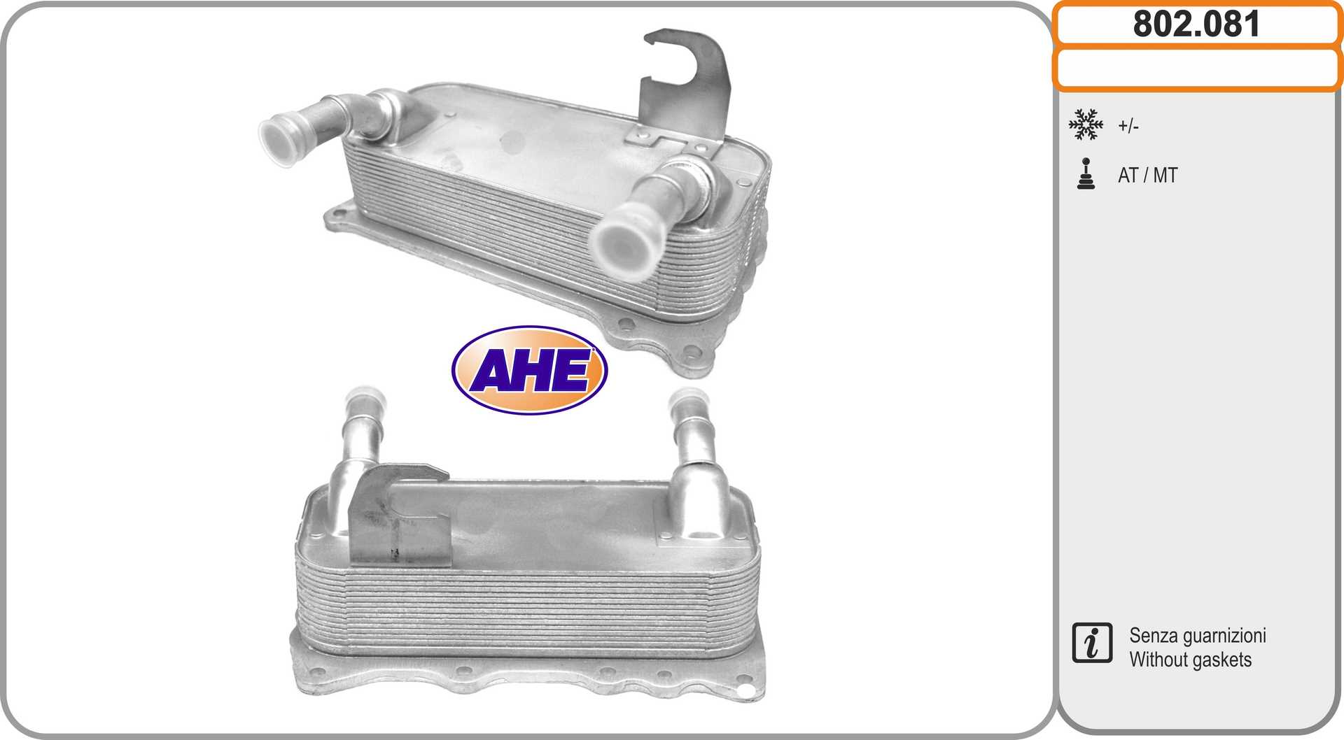 AHE 802.081 Radiatore olio,...
