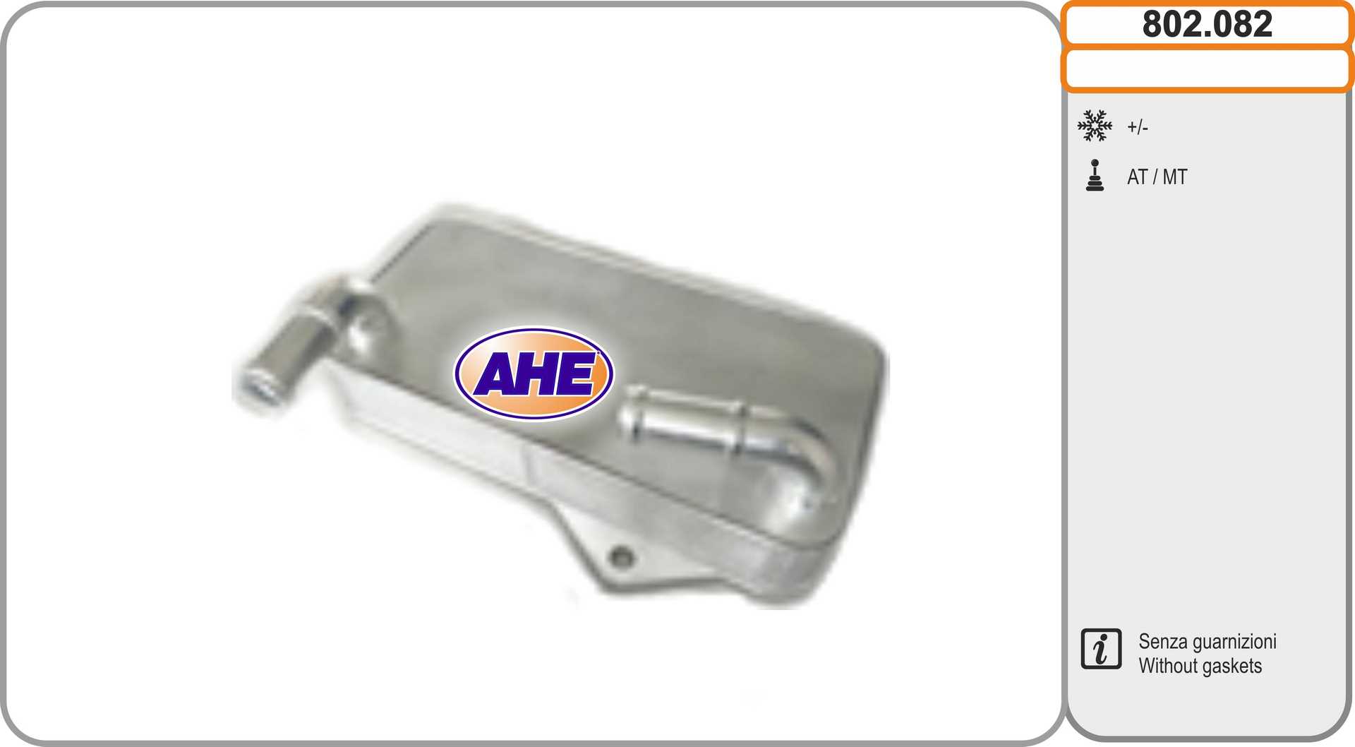 AHE 802.082 Radiatore olio,...