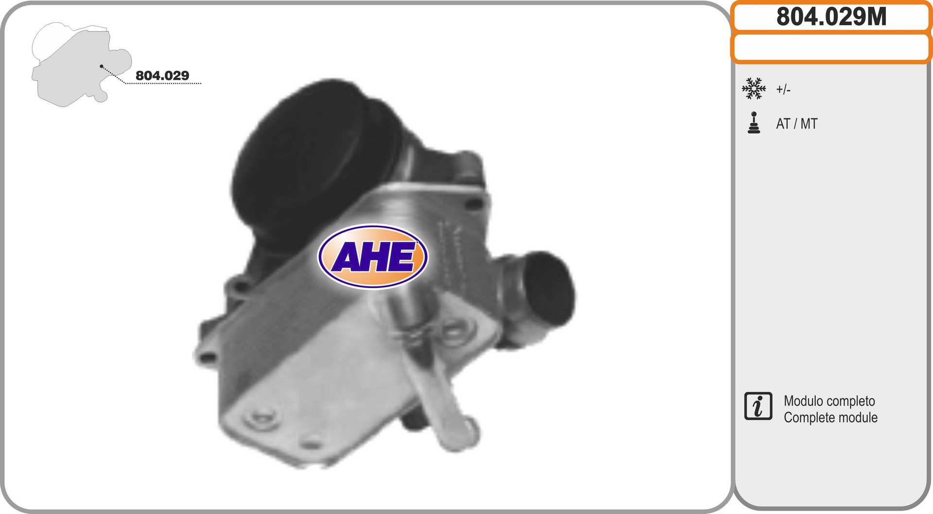 AHE 804.029M Radiatore...